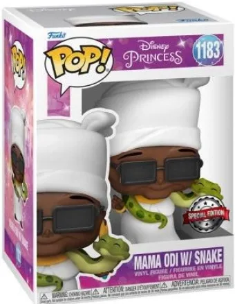 Mama Odie avec serpent