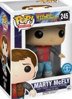 Marty McFly avec hoverboard