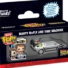 Marty McFly et la DeLorean - Bitty Pop