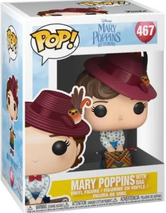 Mary Poppins avec son sac