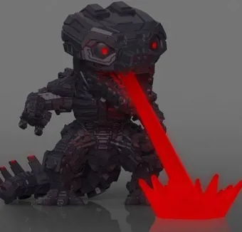 MechaGodzilla - Glow In The Dark