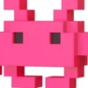 Medium Invader Rose - 8-bit