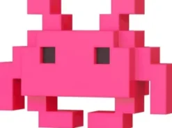 Medium Invader Rose - 8-bit