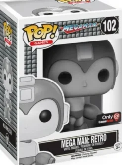 Mega Man: Retro - Noir & Blanc