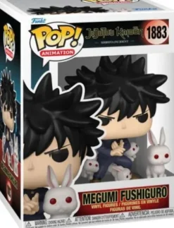 Megumi Fushiguro avec lapins