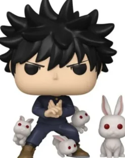 Megumi Fushiguro avec lapins