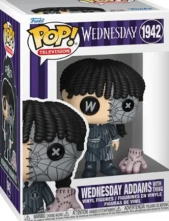 Mercredi Addams avec la Chose (Patchwork)