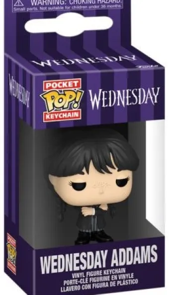 Mercredi Addams - Pocket Keychain