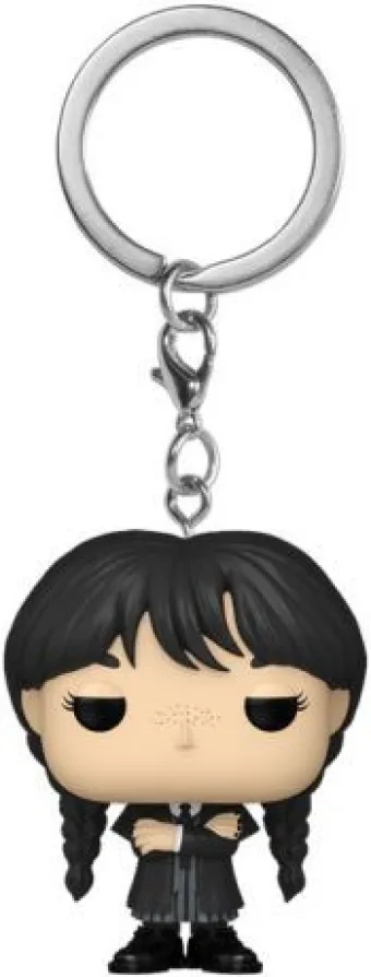 Mercredi Addams - Pocket Keychain