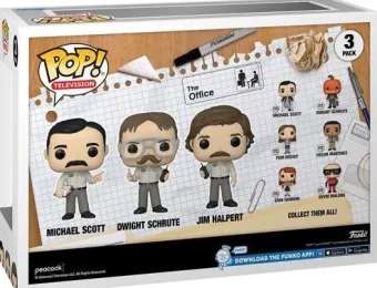 Michael Scott / Dwight Schrute / Jim Halpert - Pack