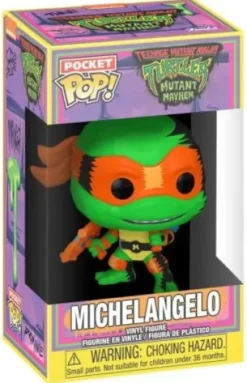 Michelangelo (Black Light) - T-Shirt