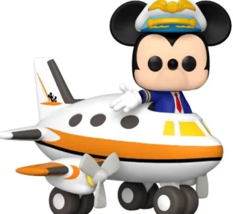 Mickey dans l'avion