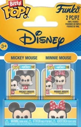 Mickey & Minnie Mouse - Bitty Pop Pack