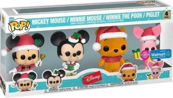 Mickey / Minnie / Winnie / Porcinet - Pack