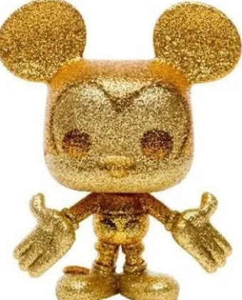 Mickey Mouse - Pailleté & Or