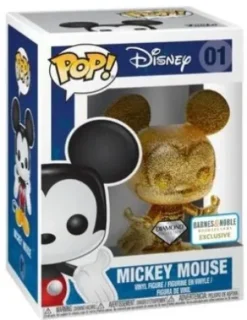 Mickey Mouse - Pailleté & Or
