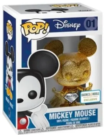 Mickey Mouse - Pailleté & Or