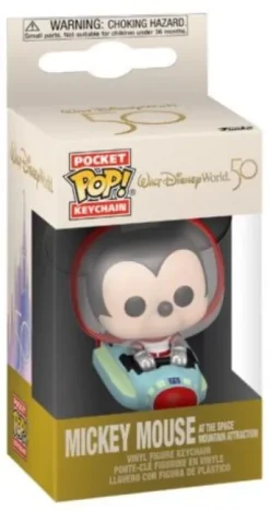 Mickey Mouse sur l'attraction Space Mountain - Porte clés