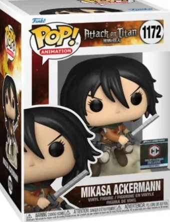 Mikasa Ackerman avec lames