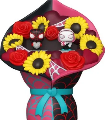 Mile Morales & Ghost Spider Bouquet (Saint-Valentin) - Pack