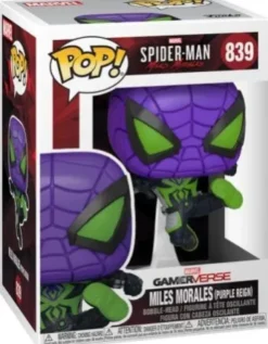 Miles Morales Menace Violette
