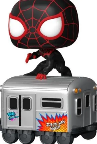 Miles Morales sur un Wagon de Métro