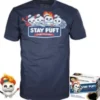 Mini bibendum en feu - Glow in the Dark - T-Shirt