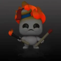Mini bibendum en feu - Glow in the Dark