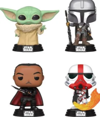 Moff Gideon, Grogu, Incinerator Stormtrooper - Pack