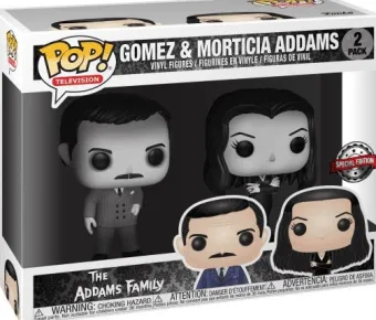 Morticia & Gomez Addams - 2 Pack