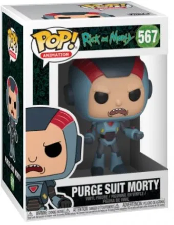 Morty avec Costume de Purge