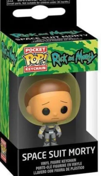Morty combinaison spatiale porte clés