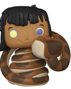 Mowgli avec Kaa