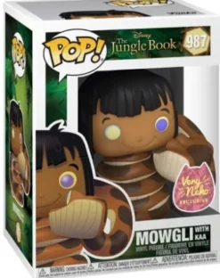 Mowgli avec Kaa