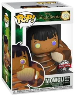 Mowgli avec Kaa