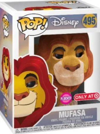 Mufasa - Flocked - T-Shirt