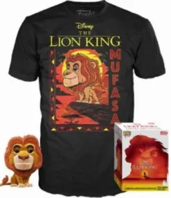 Mufasa - Flocked - T-Shirt