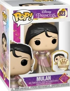 Mulan - Métallique sticker doré