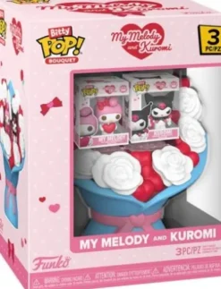 My Melody & Kuromi Bouquet (Saint-Valentin) - Pack