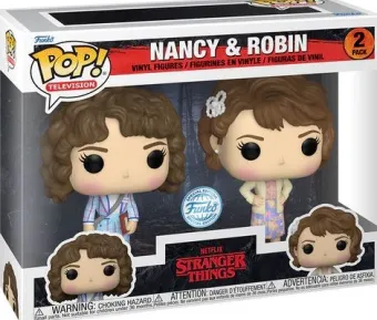 Nancy Wheeler et Robin - Pack