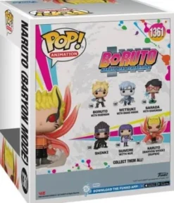 Naruto (Mode Baryon) Glow in the Dark - 15 cm