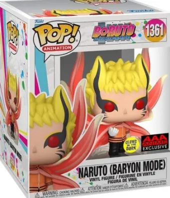 Naruto (Mode Baryon) Glow in the Dark - 15 cm