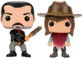 Negan & Carl Grimes - 2 Pack
