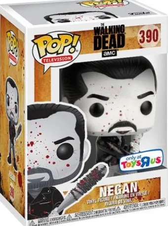 Negan - Noir et Blanc - Ensanglanté
