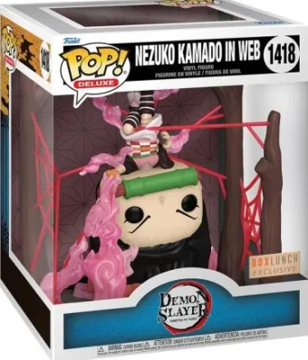 Nezuko dans toiles d'araignées - Glow in the Dark
