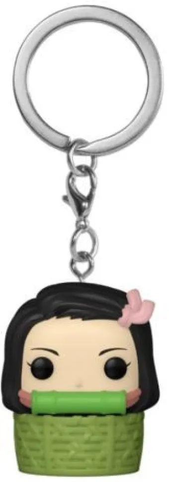 Nezuko Kamado dans le panier - Porte-clés