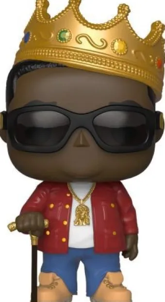 Notorious B.I.G. avec Couronne (Veste Rouge)
