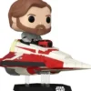 Obi-Wan Kenobi dans le Chasseur Delta-7 (Hyperspace Heroes)