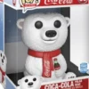 Ours Polaire Coca-Cola - 25 cm