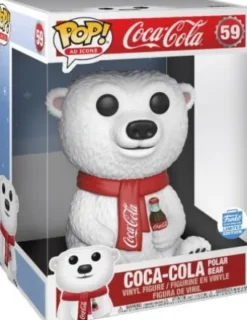 Ours Polaire Coca-Cola - 25 cm